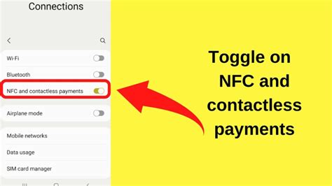 how to activate nfc card|enable nfc on Android device.